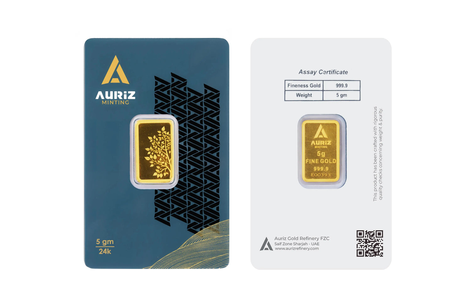 5g Pure Gold Bar, 24K